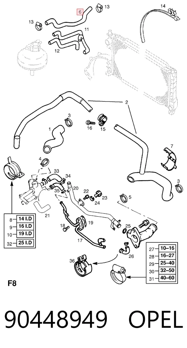  90448949 Opel