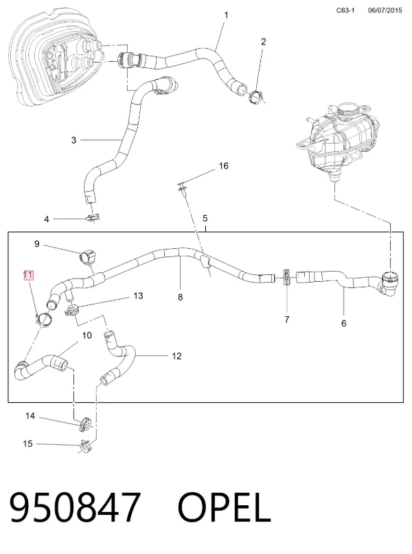  950847 Opel