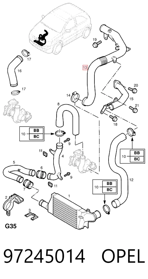  97245014 Opel