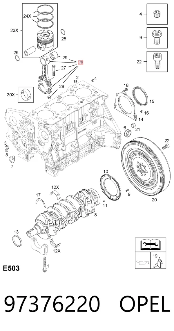  97376220 Opel