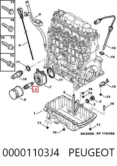  00001103J4 Peugeot/Citroen