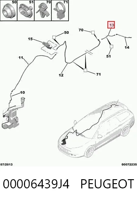  00006439J4 Peugeot/Citroen