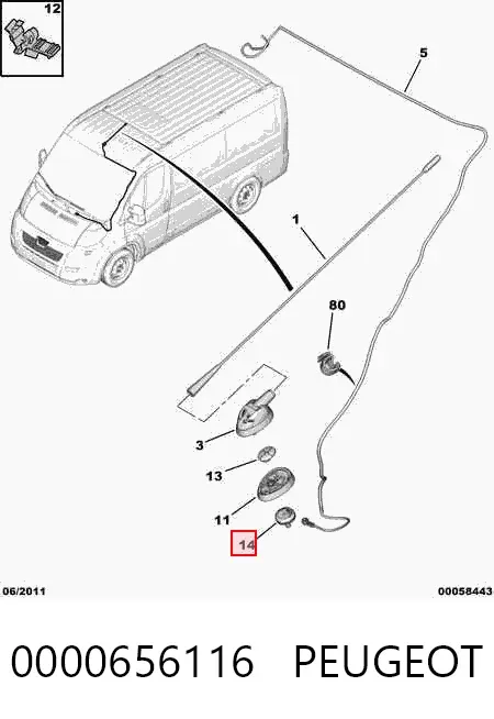  0000656116 Peugeot/Citroen