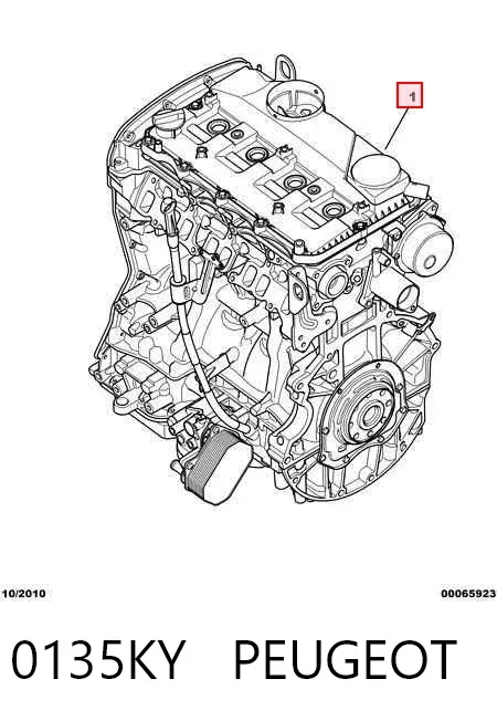 Motor montado 0135KY Peugeot/Citroen
