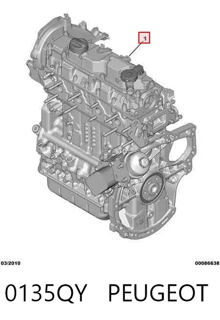 Motor montado 0135QY Peugeot/Citroen