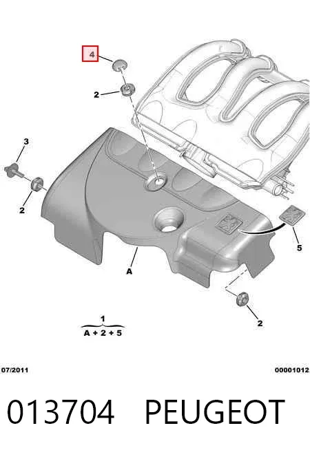  013704 Peugeot/Citroen