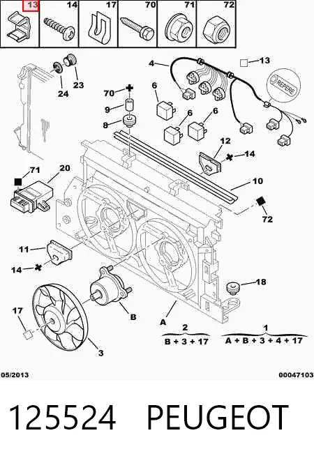 125524 Peugeot/Citroen