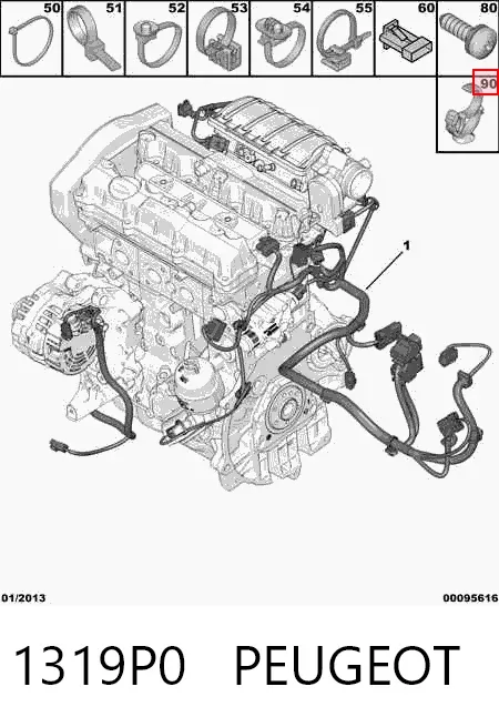  1319P0 Peugeot/Citroen