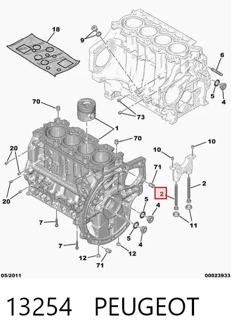  13254 Peugeot/Citroen