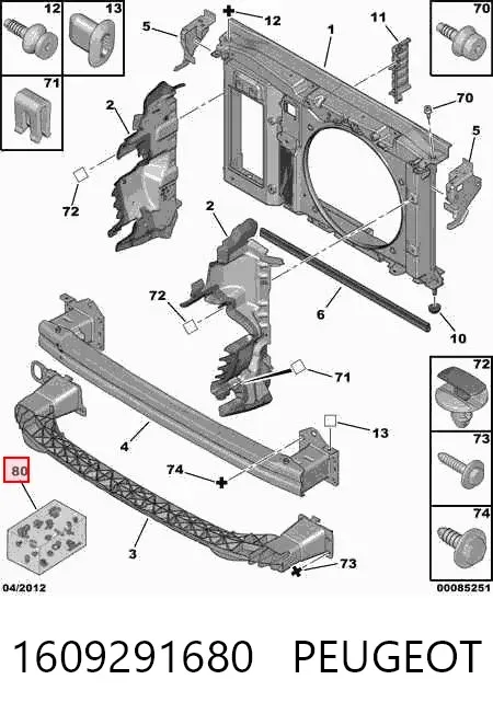 1609291680 Peugeot/Citroen