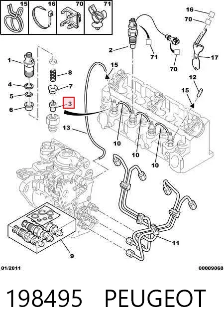 Pulverizador de diesel do injetor 434250193 Bosch