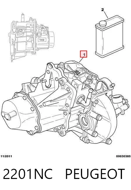  2201NC Peugeot/Citroen
