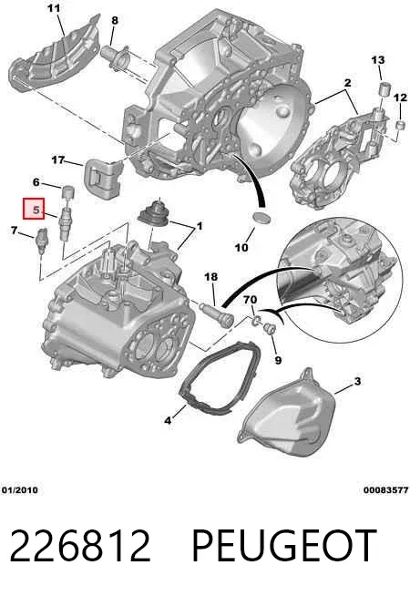  226812 Peugeot/Citroen
