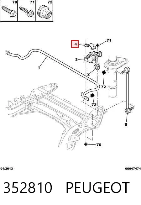  352810 Peugeot/Citroen