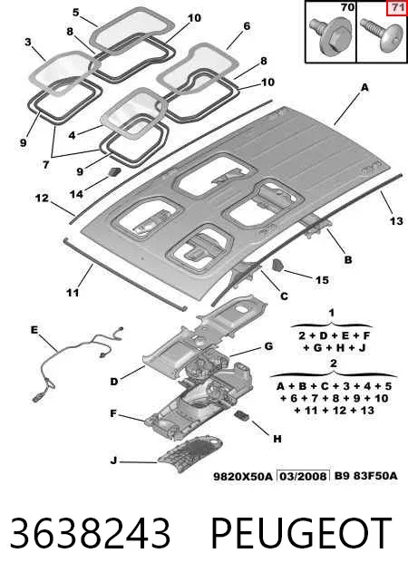  3638243 Peugeot/Citroen