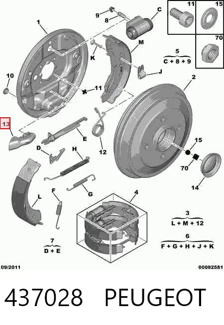  437028 Peugeot/Citroen