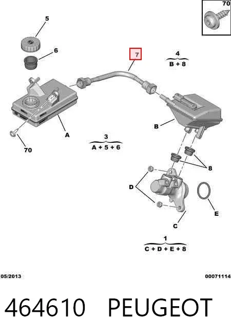  464610 Peugeot/Citroen