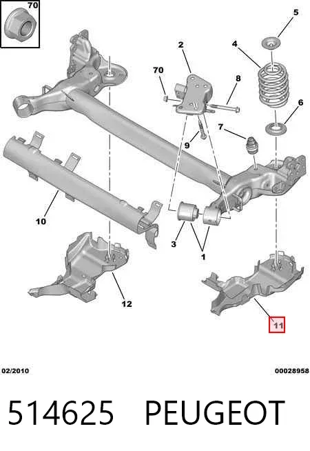  514625 Peugeot/Citroen