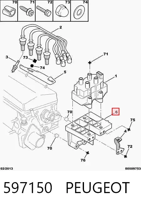  597150 Peugeot/Citroen