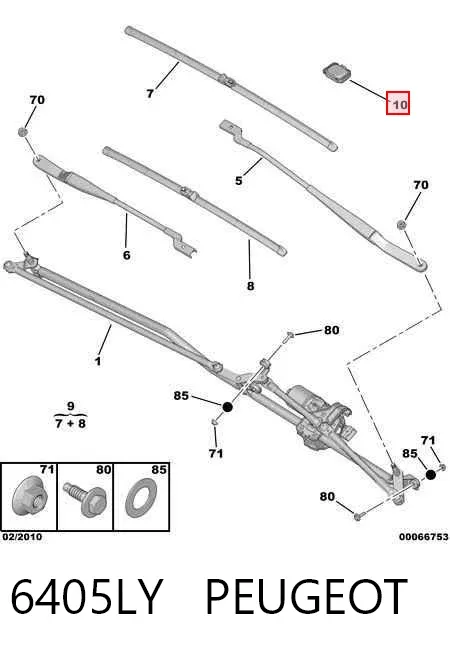 Sensor de chuva Peugeot 308 SW I