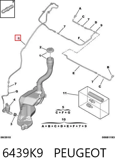  6439K9 Peugeot/Citroen