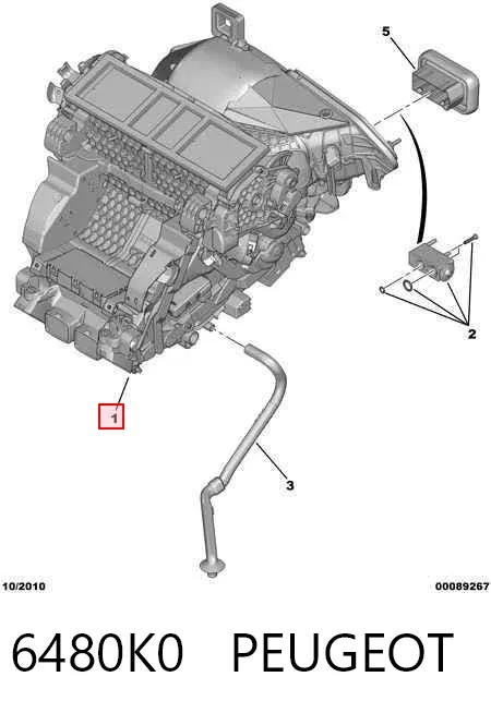  6480K0 Peugeot/Citroen