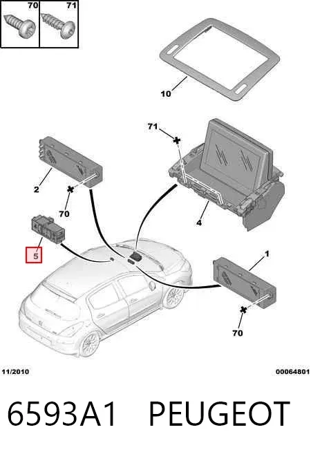  6593A1 Peugeot/Citroen
