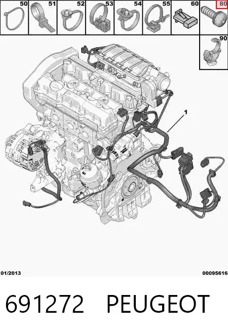Turbina 691272 Peugeot/Citroen