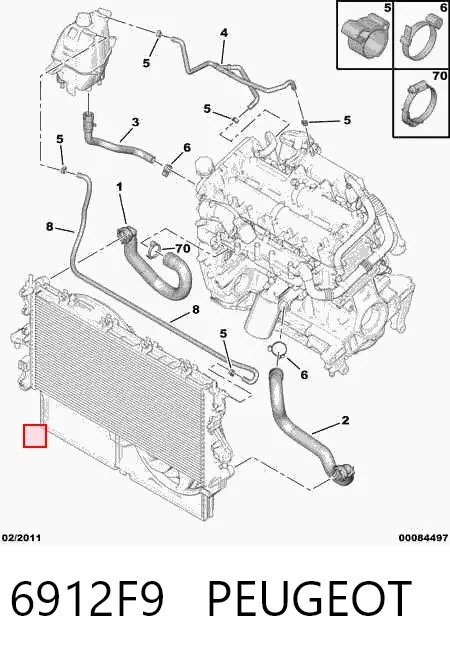  6912F9 Peugeot/Citroen