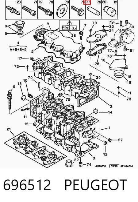  696512 Peugeot/Citroen