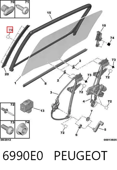  6990E0 Peugeot/Citroen
