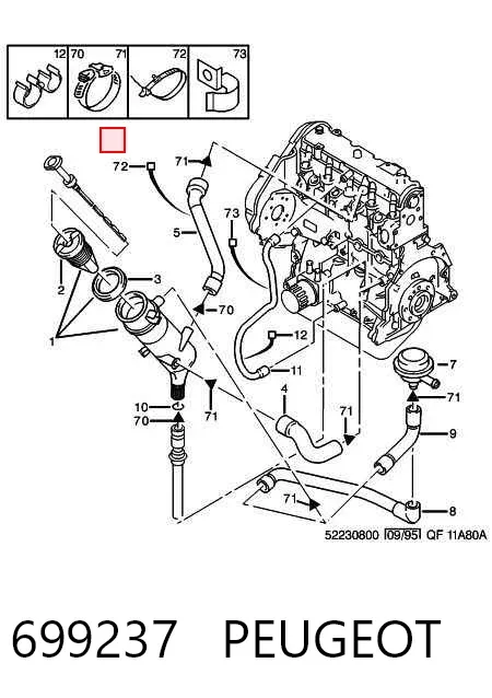  699237 Peugeot/Citroen