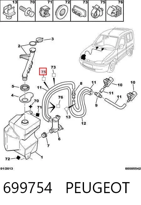  699754 Peugeot/Citroen