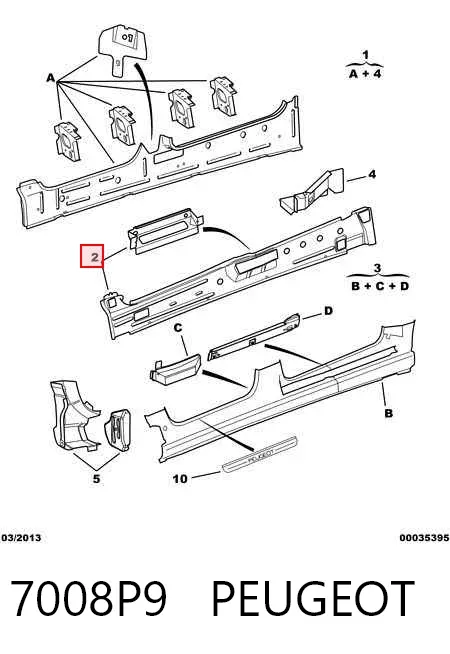 7008P9 Peugeot/Citroen