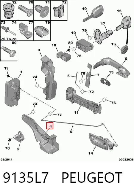  9135L7 Peugeot/Citroen