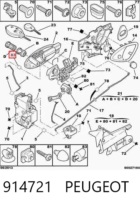  914721 Peugeot/Citroen