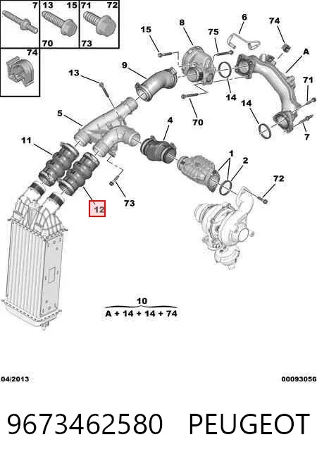  9673462580 Peugeot/Citroen