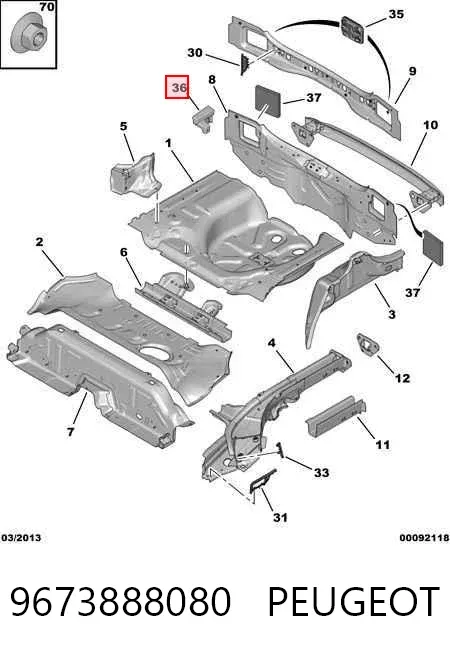  9673888080 Peugeot/Citroen