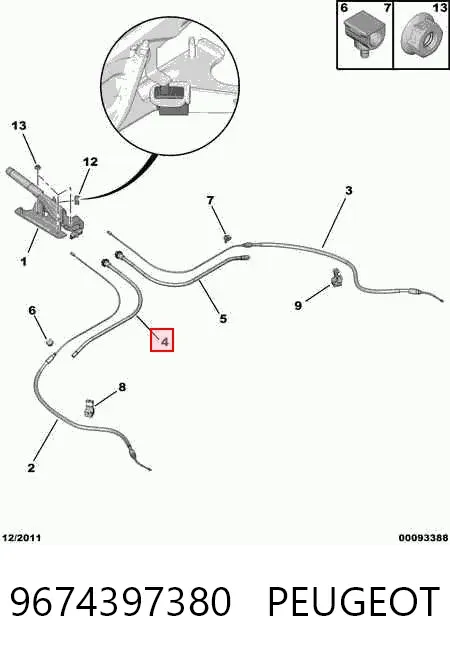  9674397380 Peugeot/Citroen