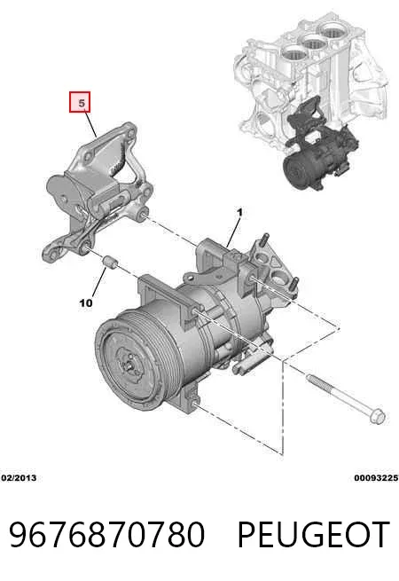  9676870780 Peugeot/Citroen