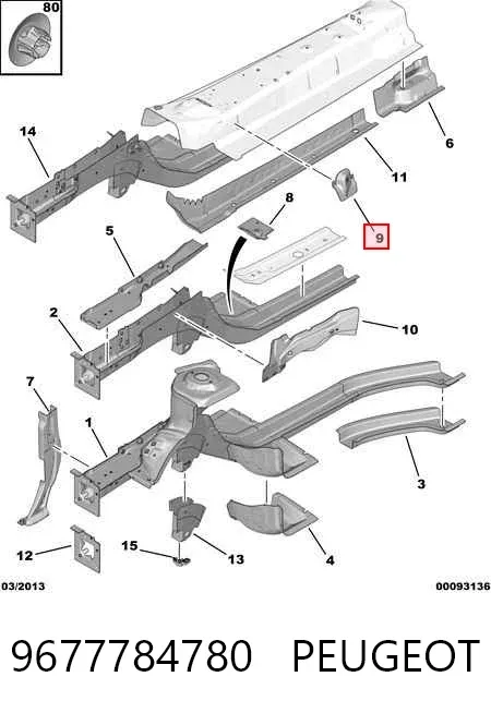  9677784780 Peugeot/Citroen