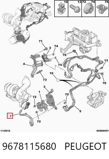  9678115680 Peugeot/Citroen