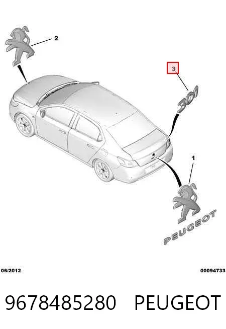  9678485280 Peugeot/Citroen