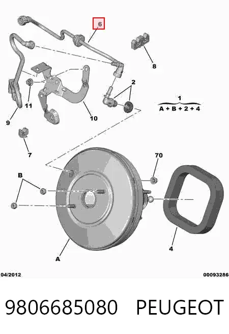  9806685080 Peugeot/Citroen