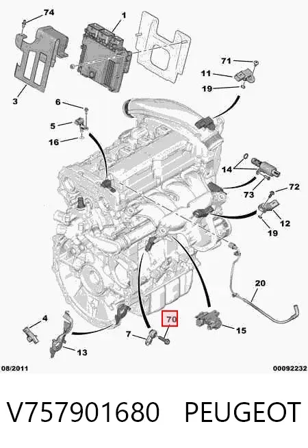  V757901680 Peugeot/Citroen