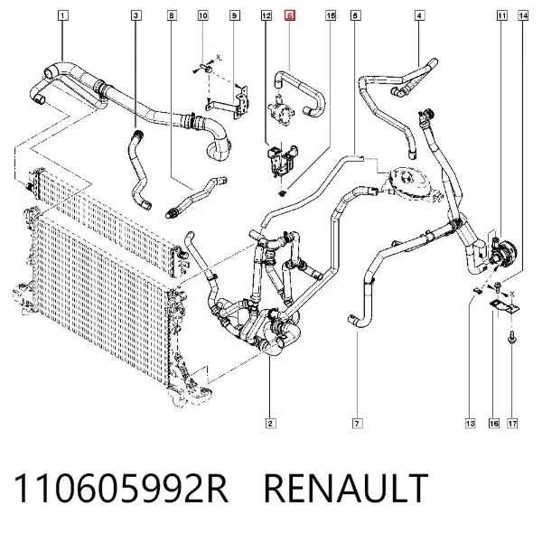  110605992R Renault (RVI)
