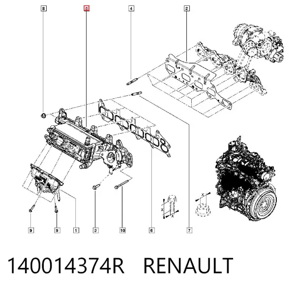  140014374R Renault (RVI)