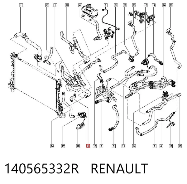  140565332R Renault (RVI)