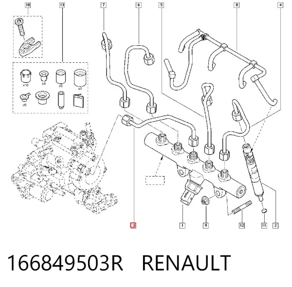  166849503R Renault (RVI)