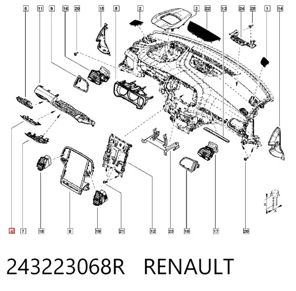  243223068R Renault (RVI)